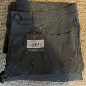 Eddie Bauer Guide Pants Graphite Color Size 6 Women’s New